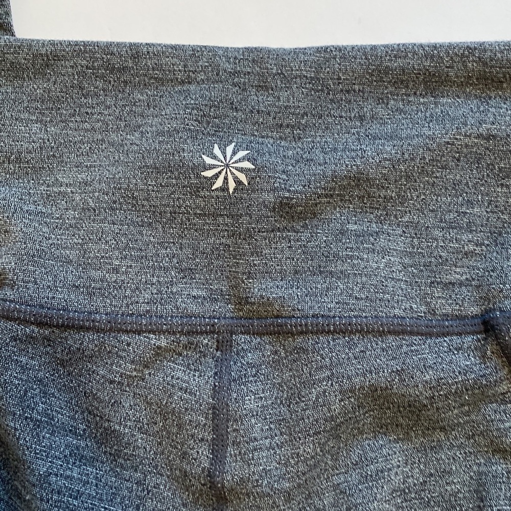 Athleta High Rise Spacedye Chaturanga to Town Tight Gray Sz S - Picture 9 of 12
